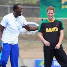 Adu Lari, Pangeran Harry Kalahkan Usain Bolt