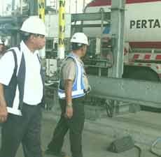 Polisi Sidak Depo Pertamina Jelang Harga BBM Naik 