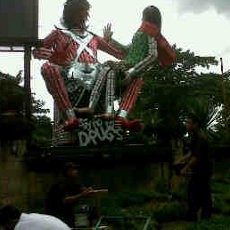 Unik, Ogoh-Ogoh Terbuat dari Ribuan Kaleng Bekas di Kuta