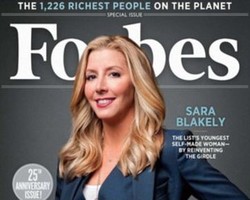 Sara Blakely, Wanita Muda Terkaya di Dunia Penjual Korset