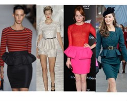 Peplum Dress, Busana Wajib Musim Ini