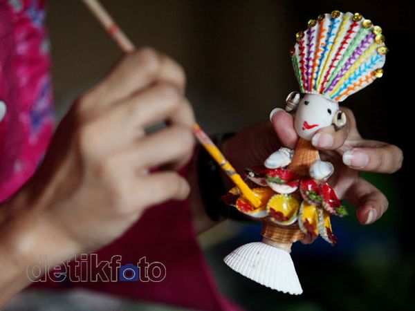 Ini Dia Ondel-ondel Kerang yang Mendunia