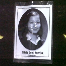 Kenangan Terakhir Olivia Bersama Sang Sahabat