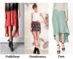 Pilihan Rok Asimetris untuk Tampil Beda