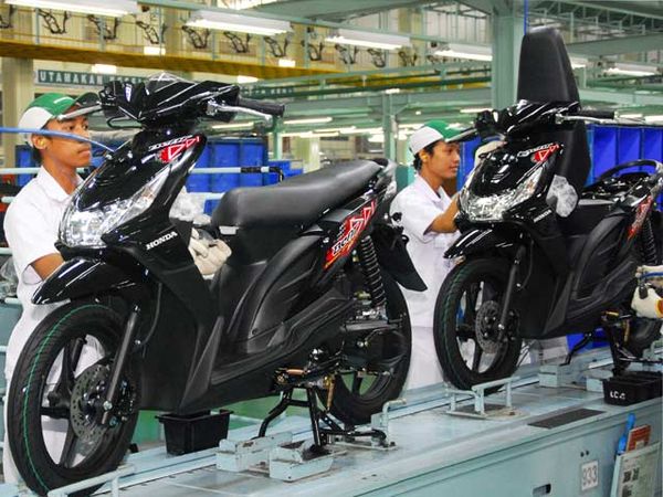 Honda Bikin Pabrik Skutik Keempat