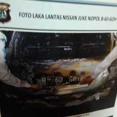 Ahli dari Jepang & Labfor Cek Bangkai Nissan Juke Milik Olivia