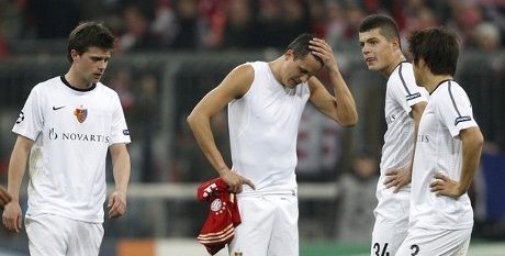 Dihantam Bayern, Basel Ingin Pertandingan Segera Berakhir