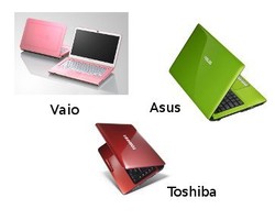 3 Pilihan Laptop dengan Warna Ceria