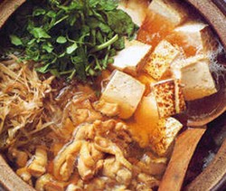 Resep Ayam : Hot Pot Ayam Tofu