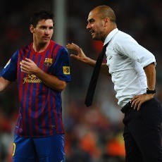 Xavi: Guardiola dan Messi Sama-sama Penting