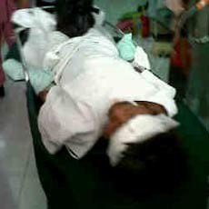 Dwi, Korban Bom Pipa Semarang Kritis