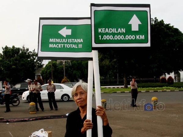 Jalan Menuju Keadilan Macet..cet..cettt