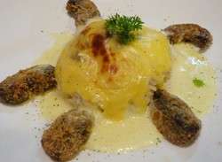 Ada Mushroom Baked Rice yang Gurih Wangi di Gudang