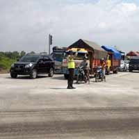 Imbas Jalan Raya Porong Diblokir, Jalur Arteri Dibuka