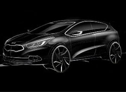 Sketsa KIA Pro Ceed 3 Pintu Muncul