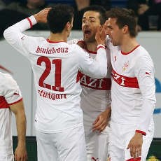 Ibisevic Dua Gol, Stuttgart Tundukkan Hoffenheim 2-1