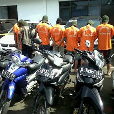 89 Pelaku Curanmor Terjaring Operasi Jaran Lodaya