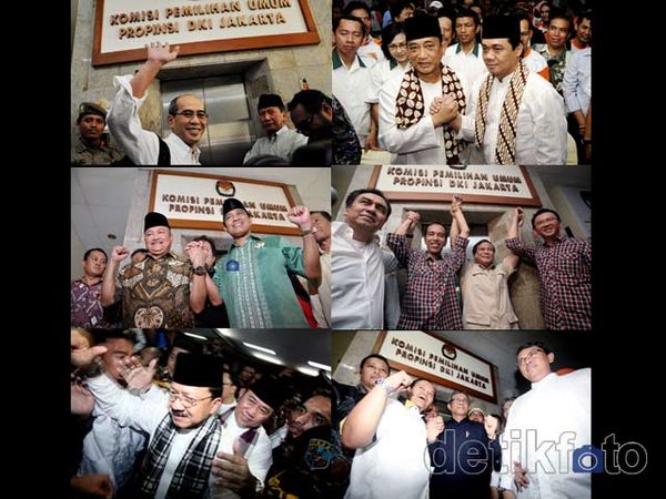Ini Dia 6 Pasangan Calon Gubernur Jakarta Ini Dia 6 Pasangan Calon Gubernur Jakarta