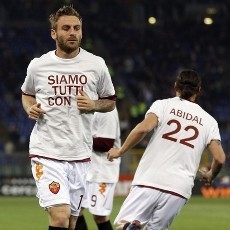 Simpati Roma untuk Abidal & Muamba