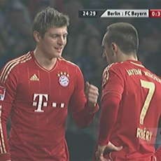 Berebut Tendangan Bebas, Kroos-Ribery Suit Dulu