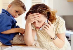 Orangtua Bisa Tularkan Stres ke Anak