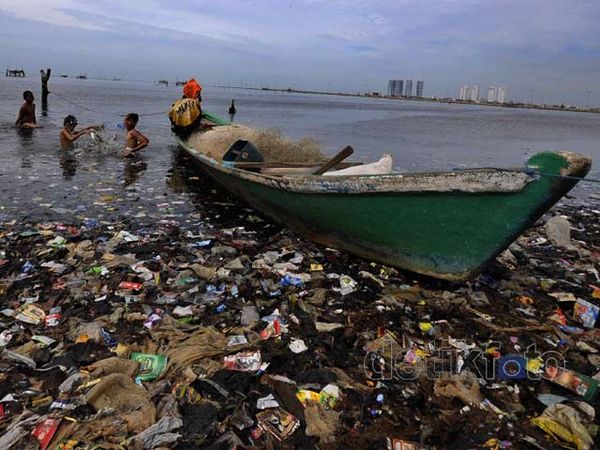 Kualitas Lingkungan Rendah, Sampah di Mana-mana