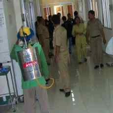 Jelang Malam Ventilasi RS BDH Ditutup Antisipasi Tomcat