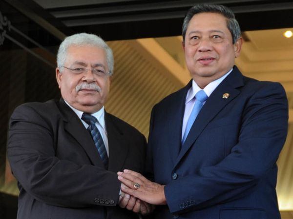 SBY Terima Dubes Palestina di Halim