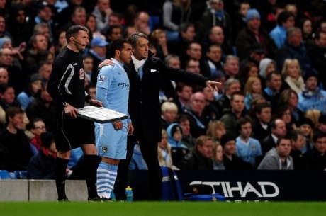 Tevez Langsung Dapat Pujian dari Mancini