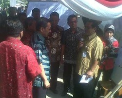 Boediono Tinjau Sekolah Rusak di Cilegon