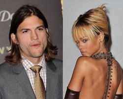Rihanna Kencan dengan Ashton Kutcher?