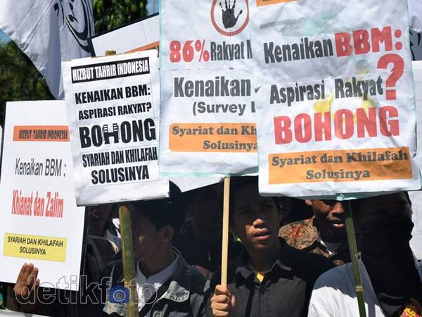 HTI Sulsel Tolak Kenaikan BBM