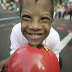 Puluhan Anak di Surabaya Peringati 21 World Down Syndrome Day