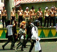 Mahasiswa di Medan Bertelanjang Dada Tolak Kenaikan BBM