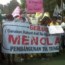 Penolakan Tol Tengah Kota Kembali Disuarakan