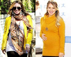 Bergaya Casual Saat Hamil Ala Hilary Duff