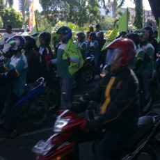 Puluhan Buruh Bergabung Tolak Kenaikan BBM