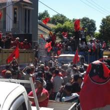 Demo PDIP Situbondo Tolak Kenaikan BBM Hanya Berlangsung 25 Menit