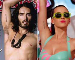 Move On, Russell Brand Hapus Tato Kembar dengan Katy Perry