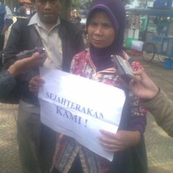 5 Pedemo Pro SBY di Gedung Sate tak Dibayar