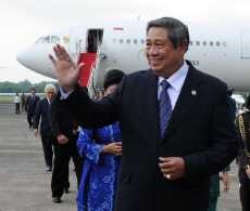Kembali dari Korea, Presiden SBY Istirahat di Cikeas