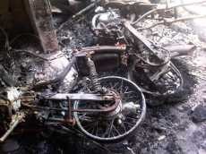 Atun dan Imah Tewas Terbakar Akibat Lantai 2 Ambruk