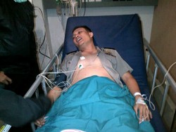  Dikeroyok Demonstran, Kapolsek Senen Pingsan 3 Jam