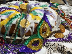 King Cake, Cake Paskah Warna-Warni Khas Perancis 