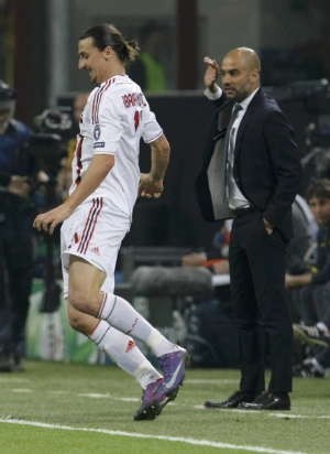 Guardiola pada Ibra: Pemain Harusnya Bicara di Lapangan