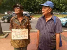 18 Kakek-Nenek Korban Pelanggaran HAM Tagih Janji Menko Polhukam