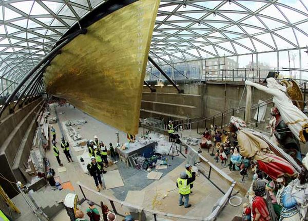 Kapal Dagang Legendaris Inggris Dibangun Ulang