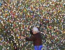 Ada Pohon Telur Paskah Tumbuh di Jerman!