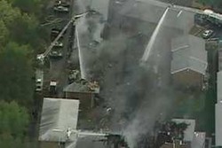 Jet Tempur F-18 Milik AS Jatuh Menimpa Apartemen, 9 Orang Terluka