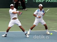 Petenis Ganda Putera RI Tumbang dari Petenis Thailand